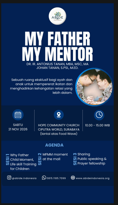 My Father My Mentor